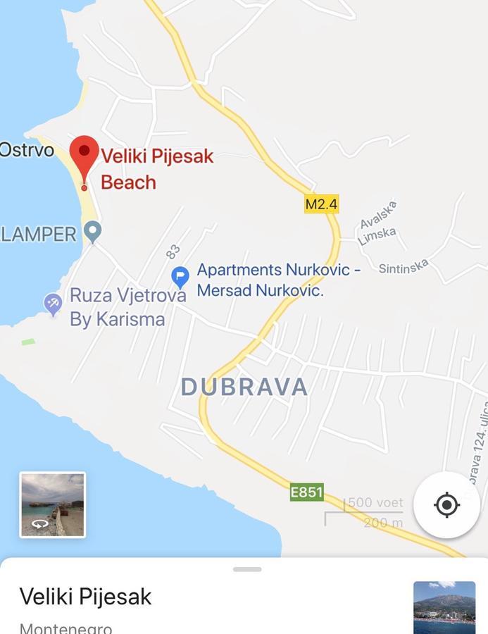 Apartments Nurkovic Dobra Voda Buitenkant foto